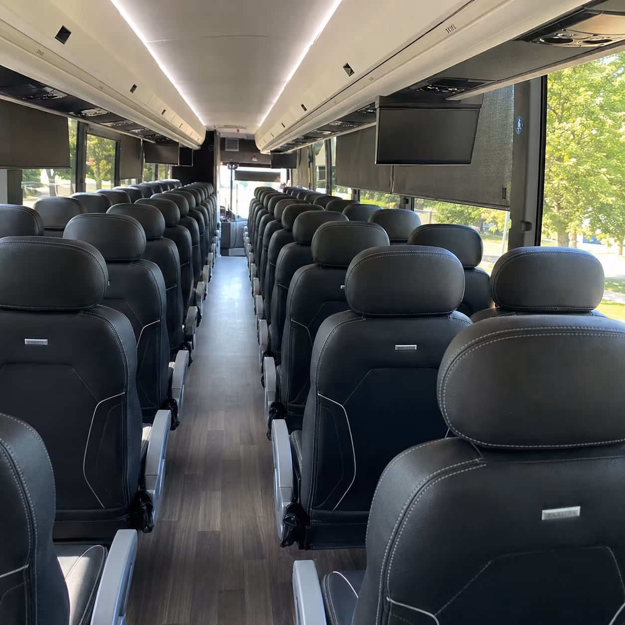 Charter Bus Seats