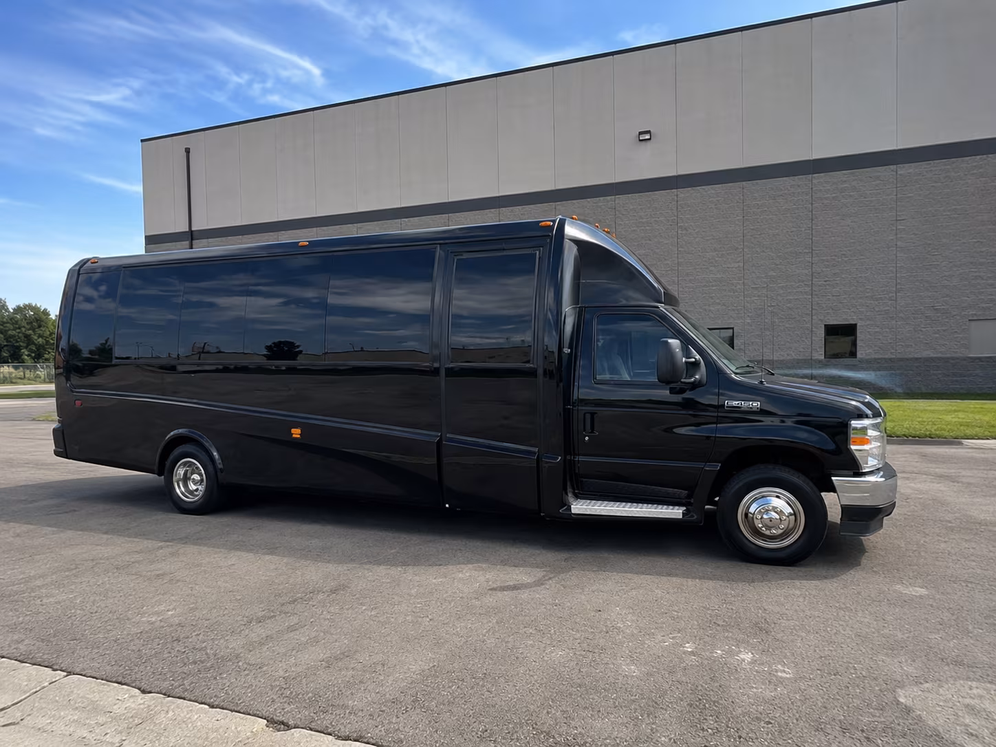 Baltimore Airport Shuttle & Transportation party bus interior