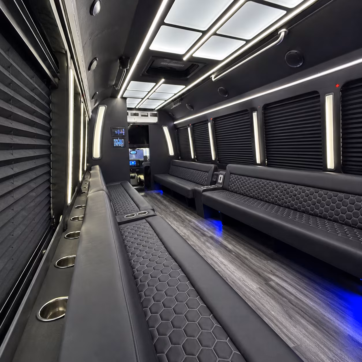 Baltimore Bachelor & Bachelorette Transportation party bus exterior