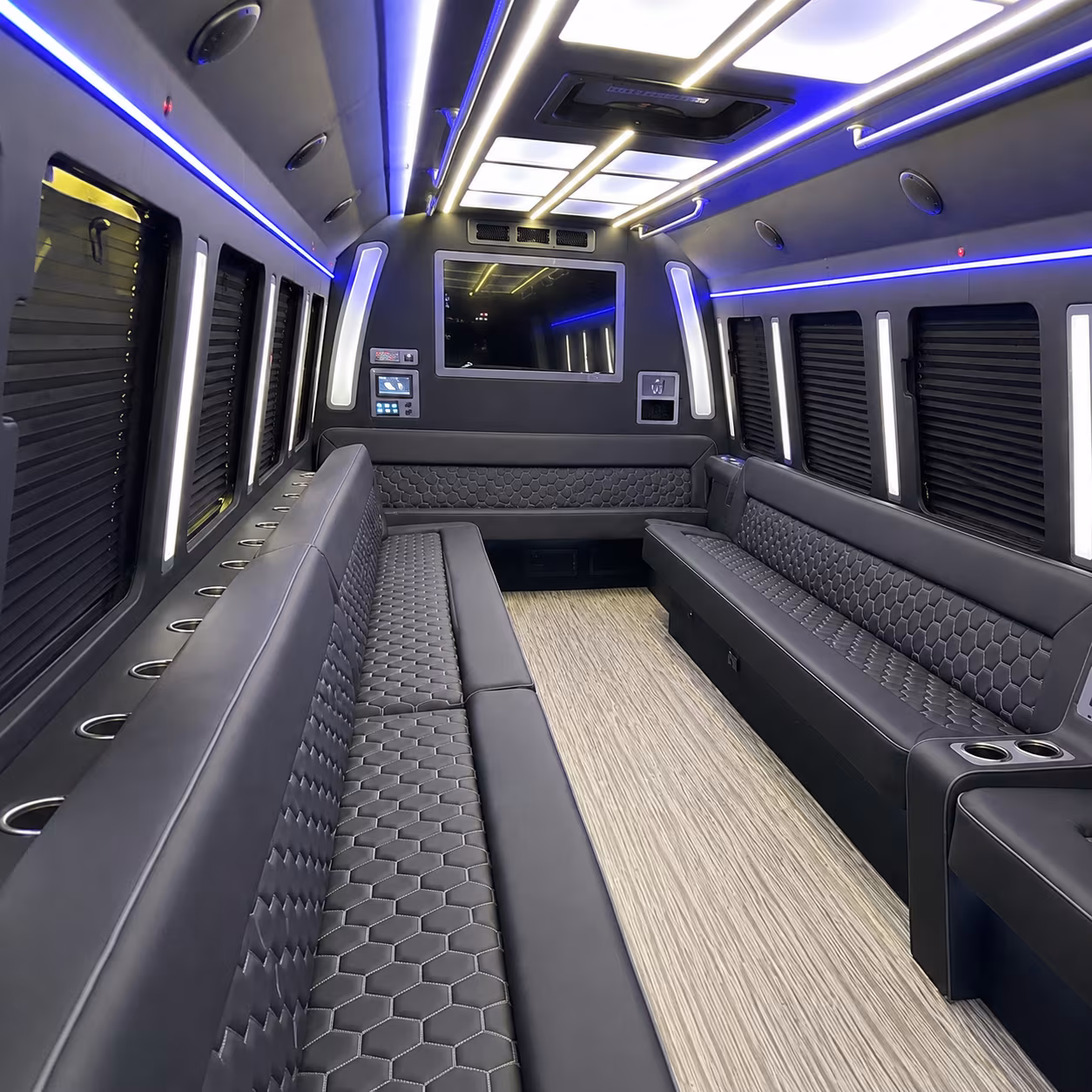 Baltimore Concert & Music Festival Transportation party bus exterior