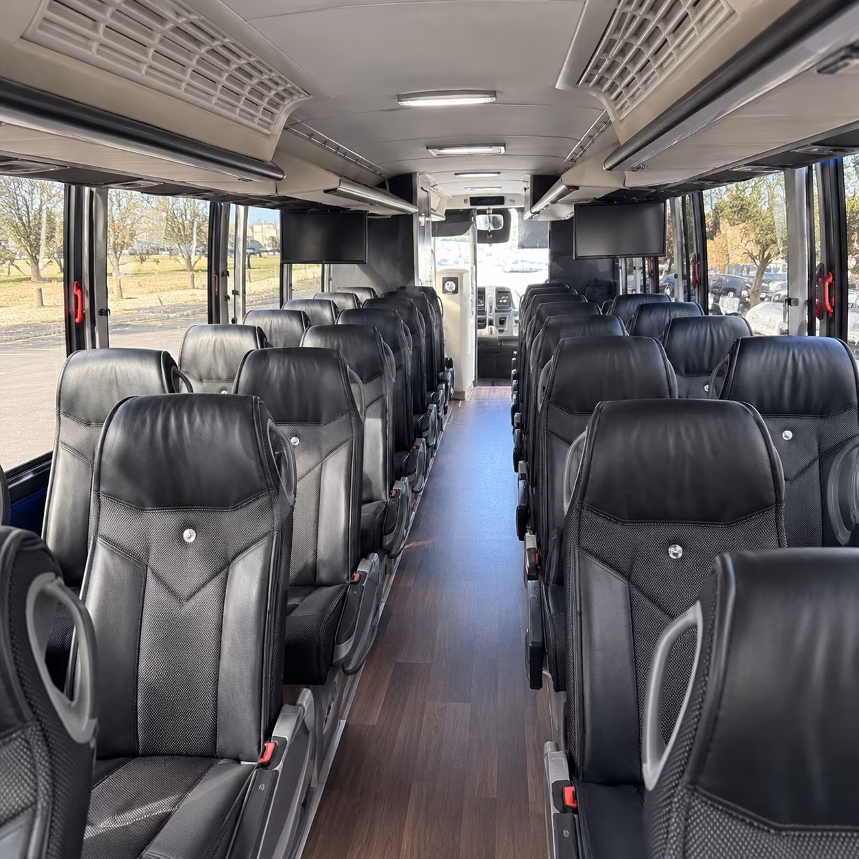 Baltimore Corporate Transportation party bus exterior