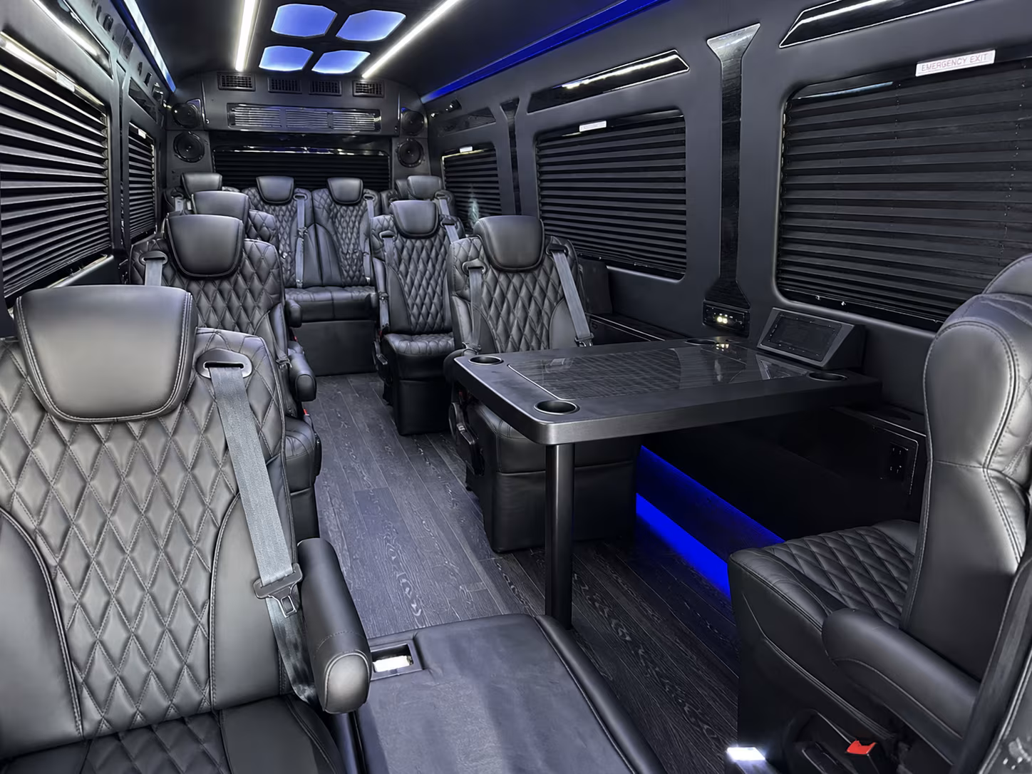 Baltimore Corporate Transportation party bus exterior