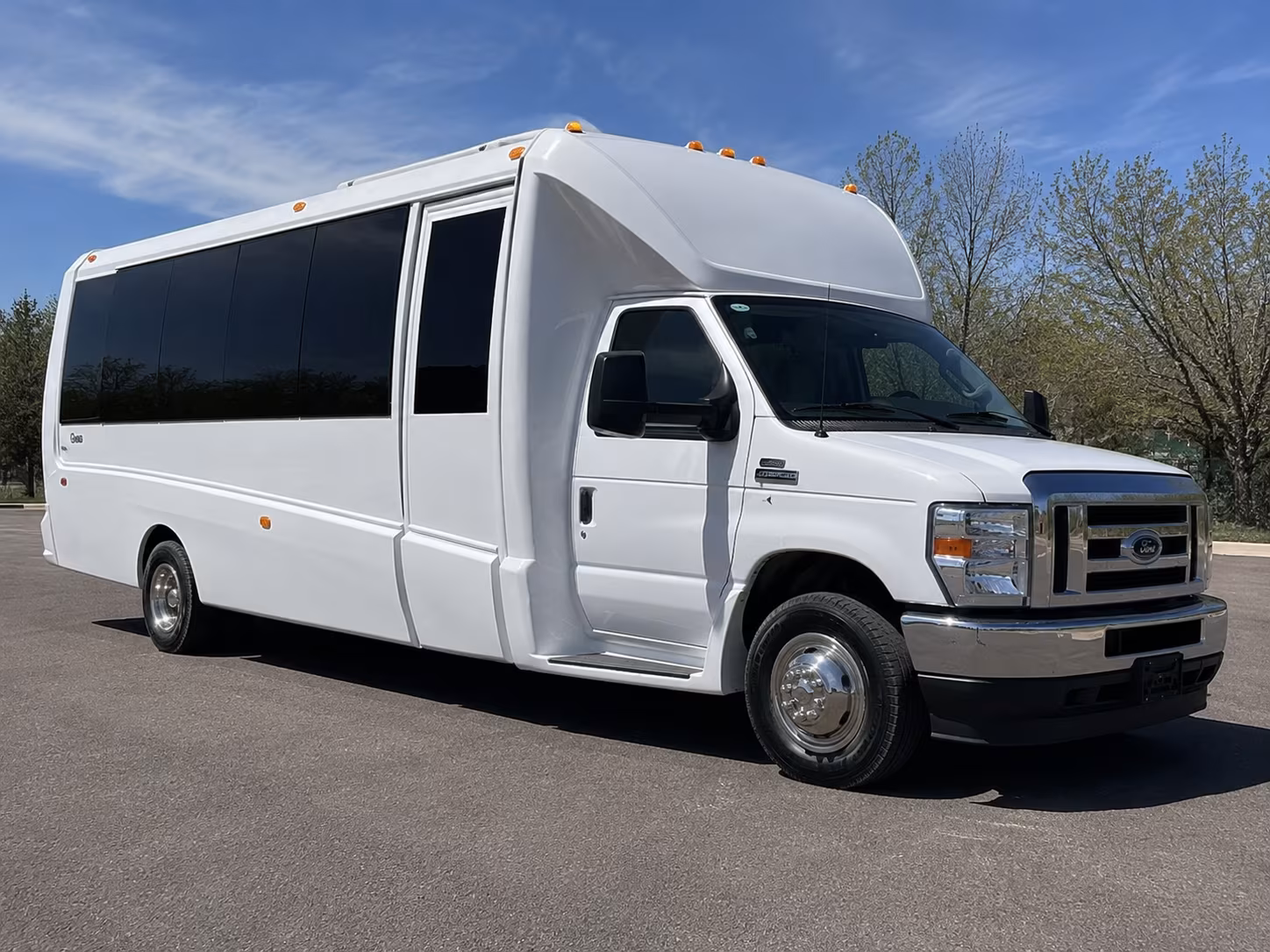Baltimore Private Event Transportation party bus exterior