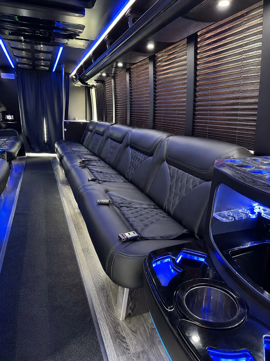 Baltimore Prom & Homecoming Transportation party bus exterior
