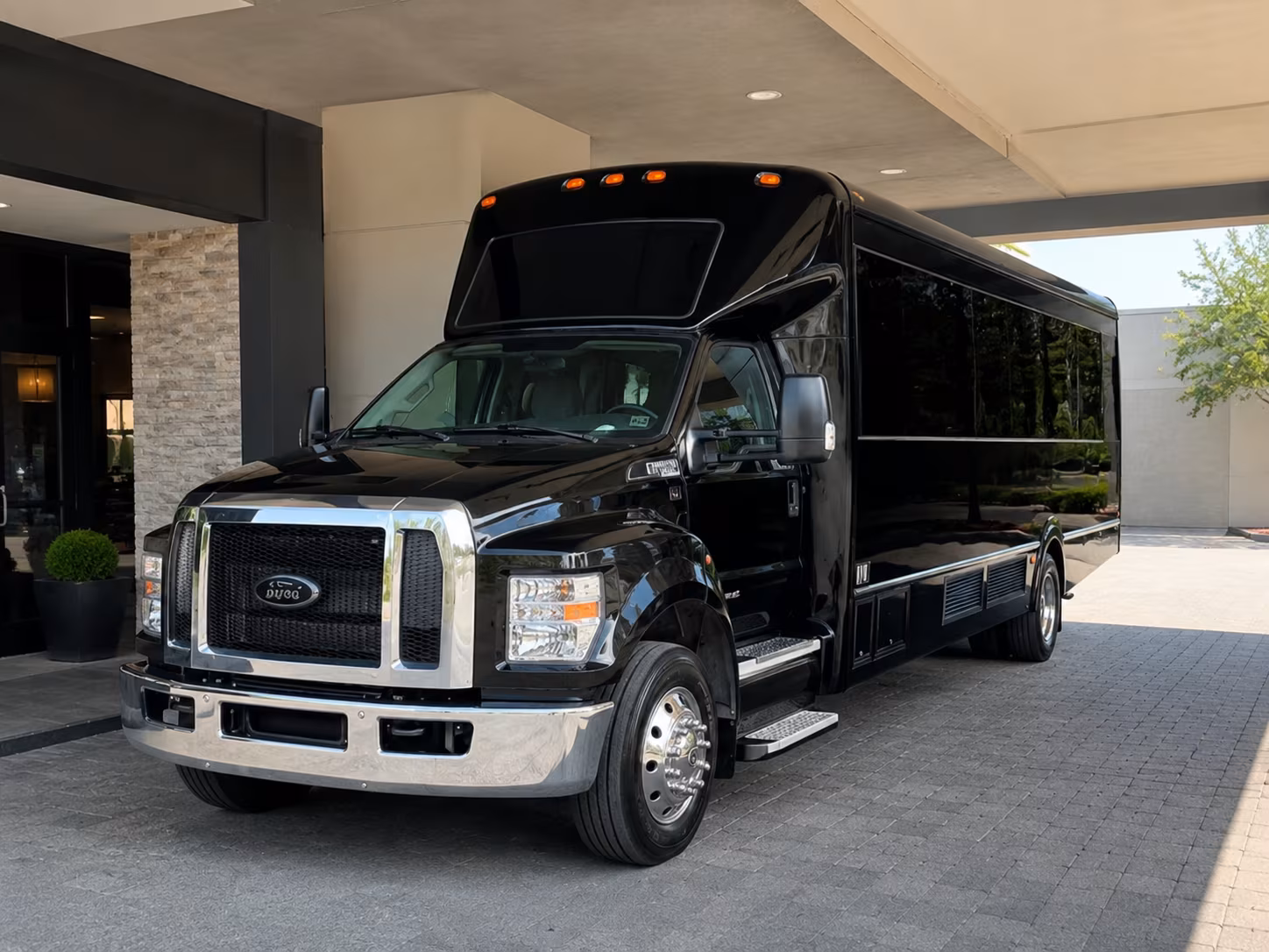 Baltimore Prom & Homecoming Transportation party bus interior