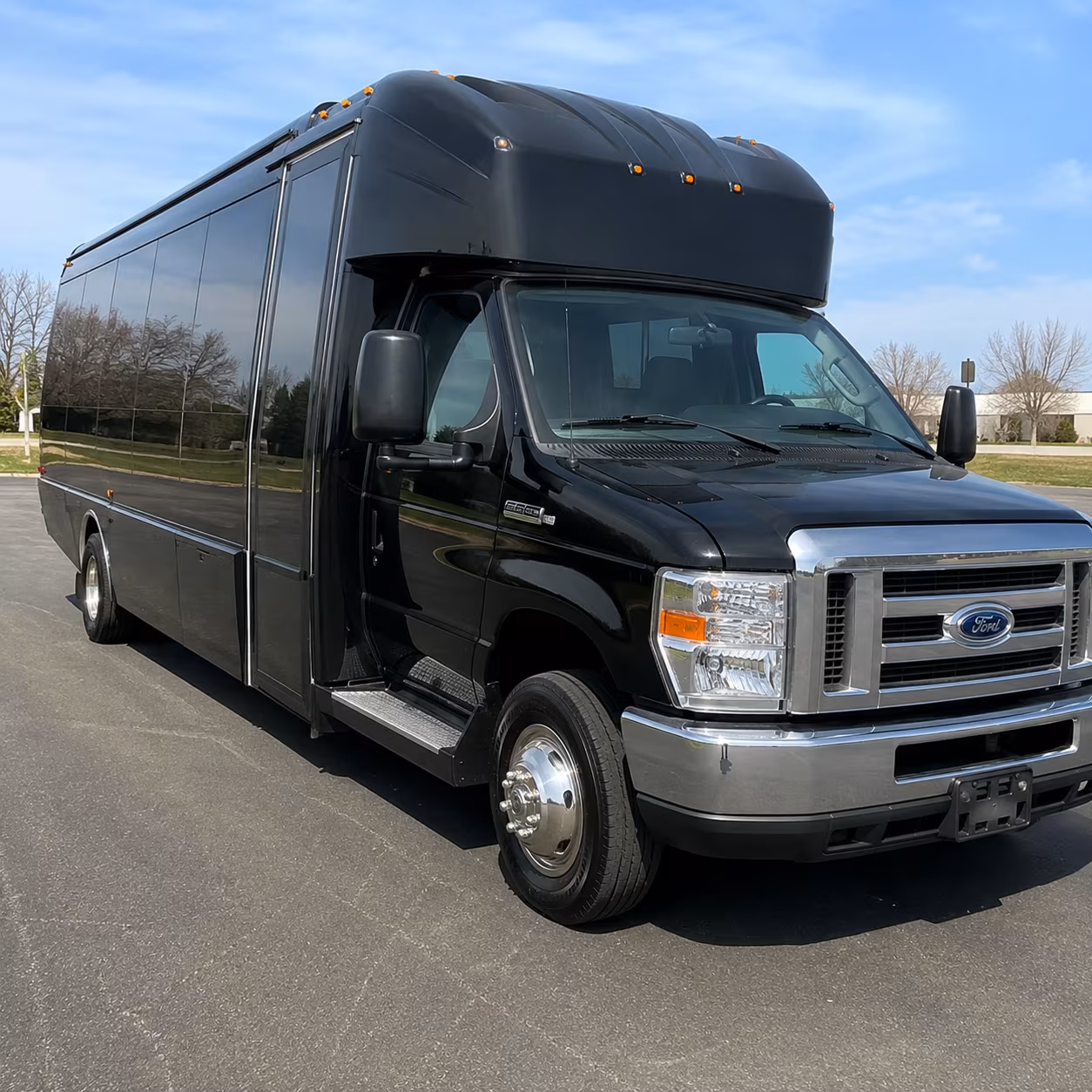 Baltimore Prom & Homecoming Transportation party bus exterior