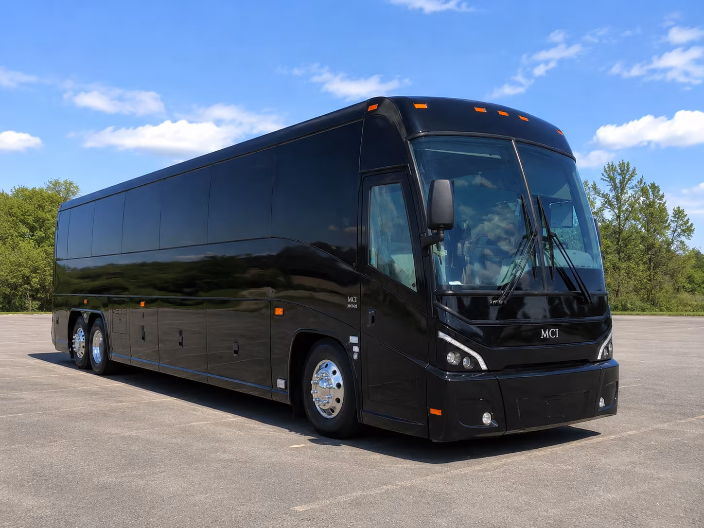 Baltimore School Event Transportation party bus exterior