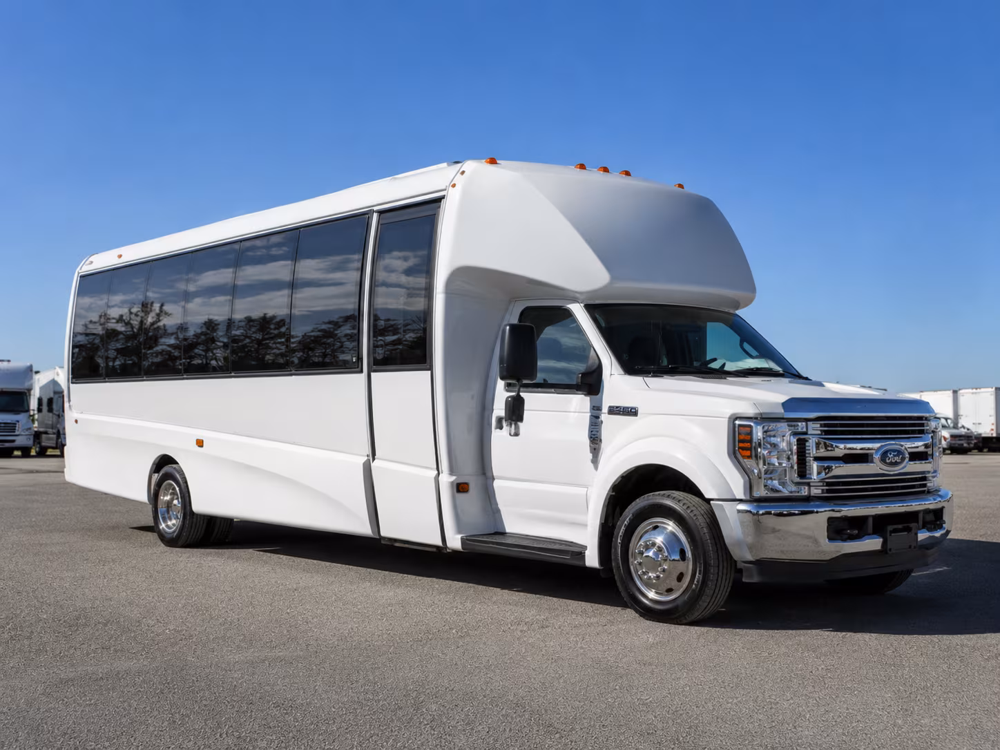 Baltimore School Event Transportation party bus exterior