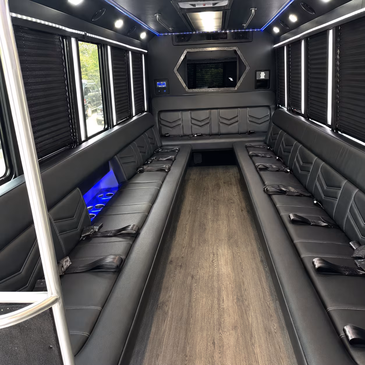 Baltimore Winery Tour & Pub Crawl Transportation party bus exterior