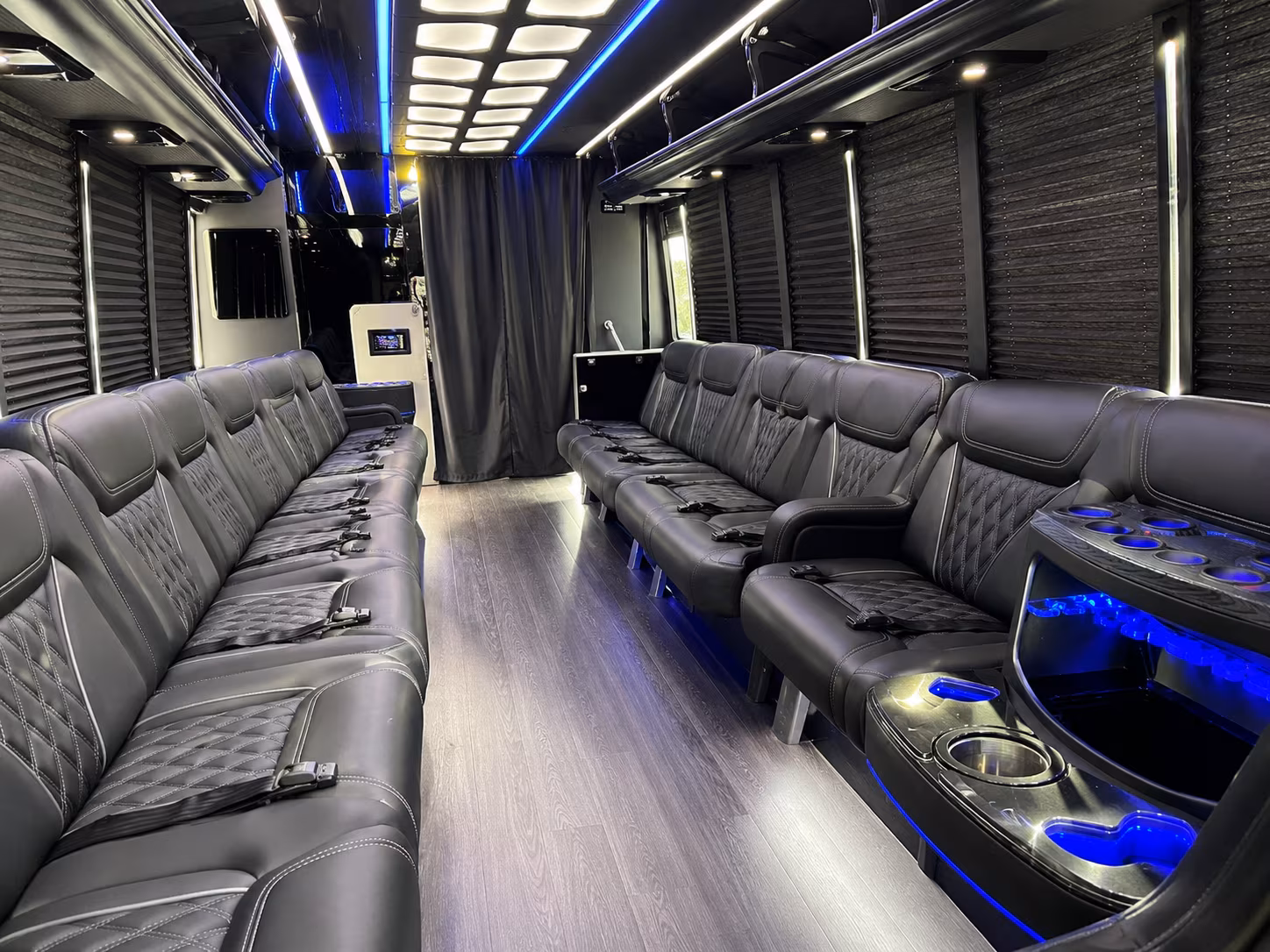 Baltimore Winery Tour & Pub Crawl Transportation party bus exterior